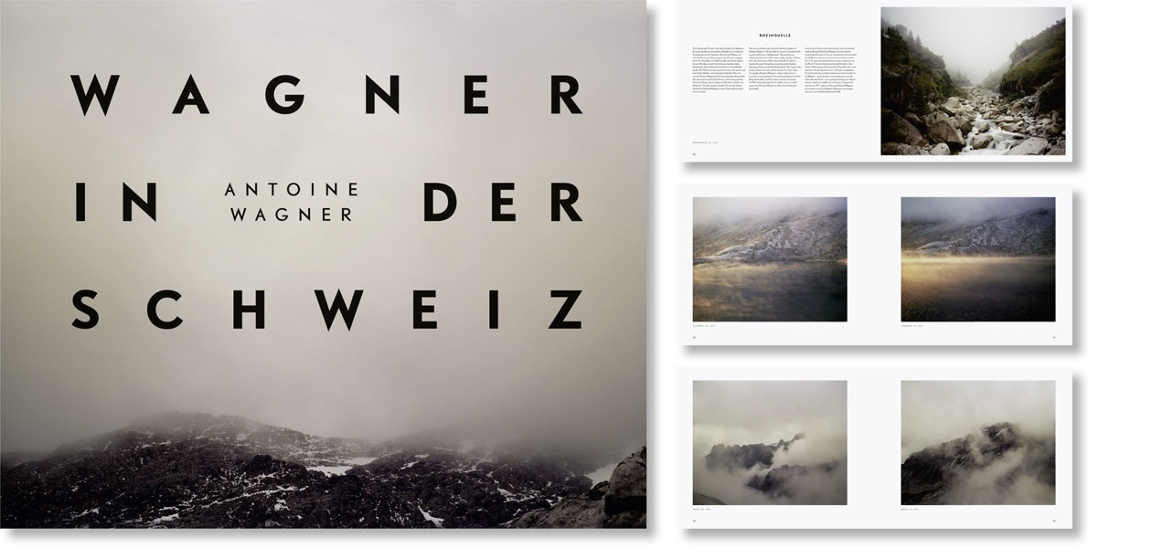 Buchgestaltung »Wagner in der Schweiz«